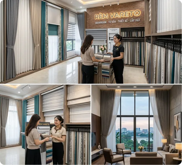 Showroom rèm Vareto